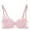 Pink, variant on Utoimkio Push Up Bras for Women No Underwire Full Coverage T Shirt Bras for Women Comfortable Breathable Everyday Bras