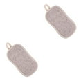 thumbnail image 3 of facefd 1/2/3 1PCDouble-sided Anti-microbial Cleaning Sponge Anti Rags Beige 2PCS, 3 of 6