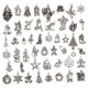 thumbnail image 1 of Accesorios para colgantes de aleaciAccesorios para manualidades DIY, accesorios colgantes DIY de aleación antigua de plata profunda, para joyería DIY, decoración de ropa para el hogar LHCER NO, 1 of 5
