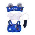 thumbnail image 2 of Mini ropa para muñecas de 17 cm y 6 pulgadas, conjuntos para muñecas de niña hechos a mano, juego para cambiarse de ropa, accesorio para fotos de Azul, 2 of 8