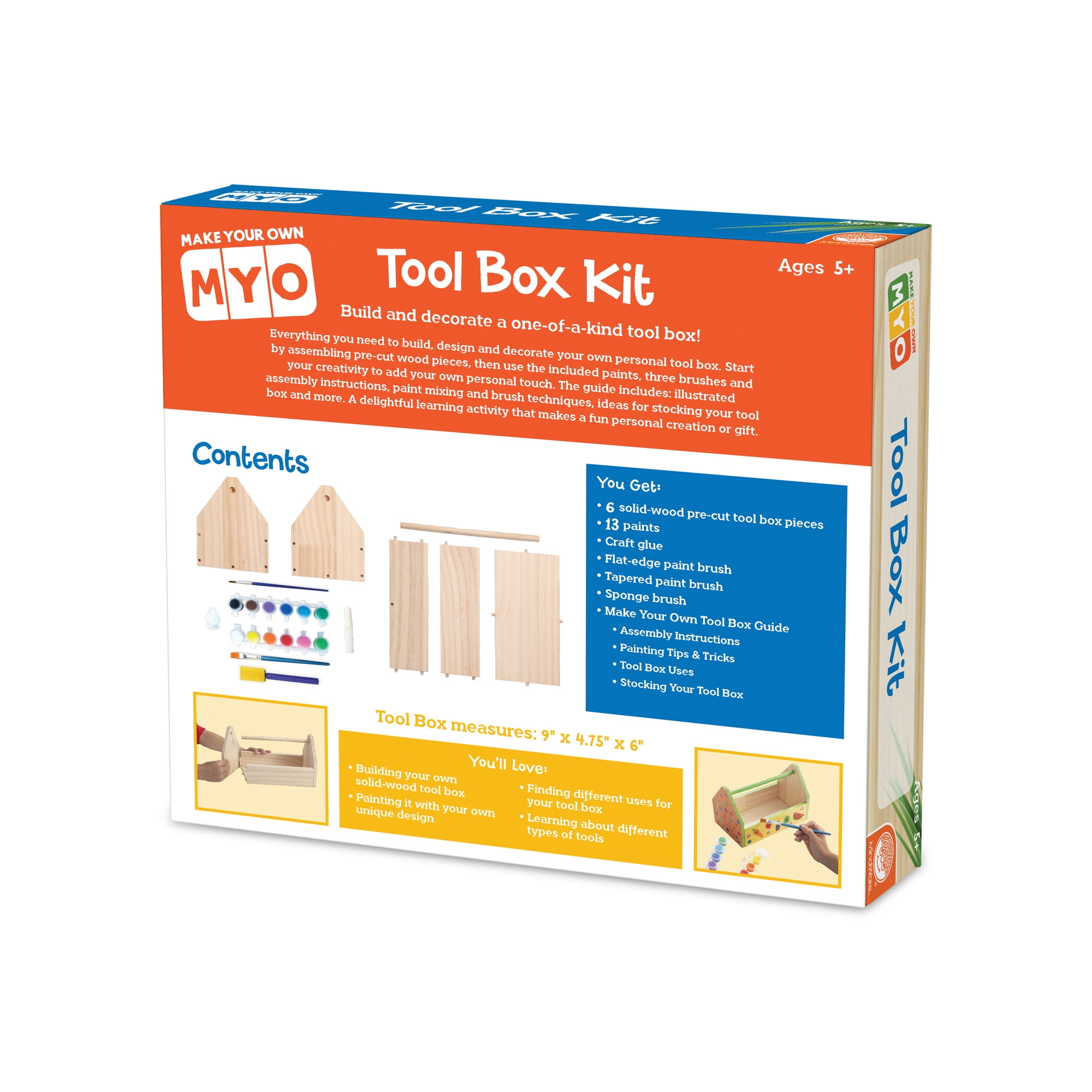 Make a Cardboard Tool Box  Tool box gift, Kids tool box, Tool box diy