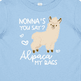 thumbnail image 4 of Inktastic Nonna's You Say Alpaca My Bags Boys or Girls Baby T-Shirt, 4 of 5