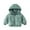 Green, variant on XBASW Toddler Kids Padded Jacket Coats Boys Girls Winter Warm Cotton Jacket Baby Hooded Snowsuit Outerwear 1-6T