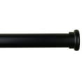 thumbnail image 3 of Urbanest 1" Button Adjustable Curtain Rod, 84"-120", Brushed Steel, 3 of 4