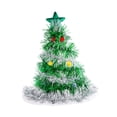 thumbnail image 3 of Gorro De árbol De Navidad Con Estrellas, Accesorios Para Disfraces Navideños, Adornos Navideños, Verde, Plateado, Sin Luz Sin Luz, 3 of 8