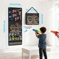thumbnail image 2 of Over the Door Organizer for Toy Guns, Storage Door Hanger for Toy Blasters, Darts, Goggles- Hanging Storage Organizer Bag for Game Rooms,Bedroom, Large Capacity, 2 of 7