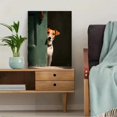 thumbnail image 5 of Curious Jack Russell Terrier Peeking Canvas Print Wall Art for Living Room Bedroom Office Hallway Entryway Pet Lover Home Decor Gift, 5 of 8