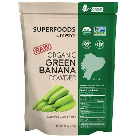 MRM (Metabolic Response Modifiers) Organic Green Banana Powder 8.5 oz Powder