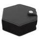 thumbnail image 1 of Caja De Dados, Caja De Dados De Protección Completa Multifuncional Elegante Hexagonal De Cuero De PU Aerodinámica Que Se Mantiene Limpia Para Viajar, 1 of 7