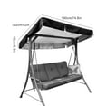 thumbnail image 4 of Housse Supérieure de Balançoire Composant d'Ombrage Extérieur pour Toit Raccord Professionnel Housses Imperméables de Rechange Accessoires de Hamac bei, 4 of 5