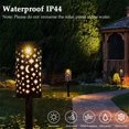 thumbnail image 3 of Luces de hadas LED solares huecas creativas FAROL DE ARTE DE Tmvgtek HIERRO iluminación de decoración al aire libre lámpara colgante para decoración de camino de jardín, 3 of 9
