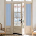 thumbnail image 2 of Pure Light Blue Window Privacy Film, Simple Solid Color Static Cling UV Sun Blocking Heat Control Window Tint Day and Night, Non-Adhesive Reusable One Way Windows Privacy Cover 17.7''x78.7'', 2 of 7
