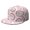 Pitaya Dra, variant on Elegant Bohemian Flat Brim Hat - Vintage Ethnic Floral Snapback Cap with Artistic Pattern, Unisex Adjustable Design