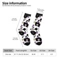 thumbnail image 5 of Yiaed Daisies Flowers Print Great elasticity Crew Socks Sports socks for Men and Women, 5 of 5