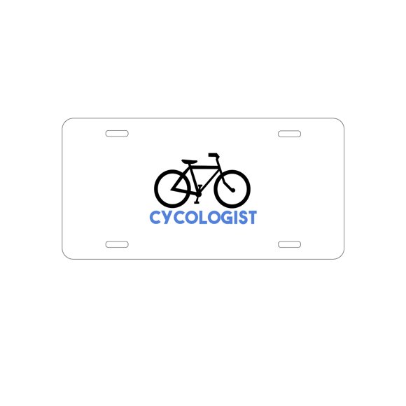 Personalized Bike License Plate