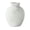 white, variant on White Ceramic Rustic Vase, 6.1" Farmhouse Decorative Vase for Flowers, Shelf, Table & Home Decor, NOVATRAX