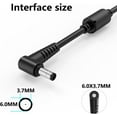 thumbnail image 3 of 20V 10A 200W 6.0mm*3.7mm Laptop AC Adapter Charger for Asus ROG Strix G17 G713 G713IE-HG024R REV:02 G17 G713IE-EB74 G15 G513 G15 G513IH G17 G713IE-HX002W G17 G713QE G17 G713IE-HX011W G17 G713IE, 3 of 6
