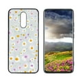 thumbnail image 1 of Compatible with LG Solo LTE Phone Case, Daisies Floral 92 Case Men Women, Flexible Silicone Shockproof Case for LG Solo LTE, 1 of 1
