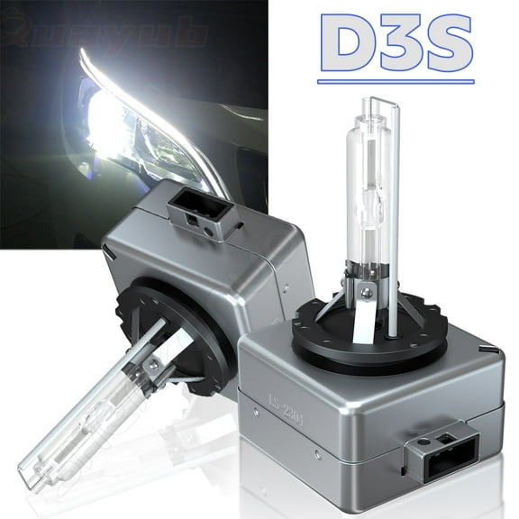 Quayub Headlamp for Buick Lacrosse 2014-2016, 2X D3S HID Xenon Bulbs, High Low Beam