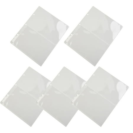 

Pages For Banknote Album 1 Page With 2/3-Slot Transparent Paper Money Protective (2 Lines)