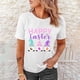thumbnail image 5 of Pntutb, camisetas de cuello redondo para mujer, camisetas con estampado de conejo de Pascua, camisetas de manga corta, blusa, tops Pntutb Pntutb-4687, 5 of 9