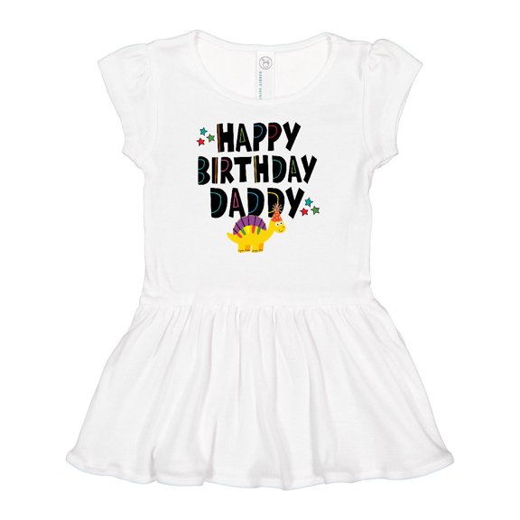 Inktastic Happy Birthday Daddy Party Girls Baby Dress