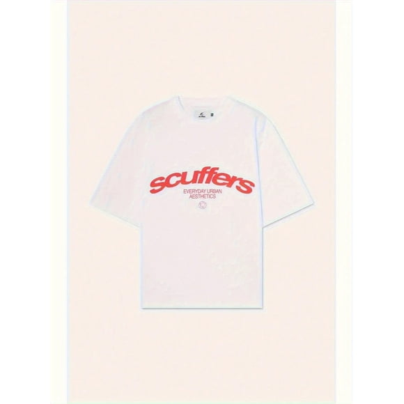 Scuffers Studios 2025 Y2K Retro Harajuku Graphic Print for Men & Women Oversized Relaxed Fit Short Sleeve Tee Printed pattern short-sleeved shirt