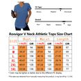 thumbnail image 6 of Rosvigor Womens Workout Tops V Neck T Shirts Comfy Athletic Shirts Loose Women Activewear Top for Gym Running Yoga, 6 of 7
