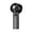 Black, variant on mdesiwst 120-Speed Mini Handheld Fan LCD Display USB Rechargeable Ice Cooling Fan Summer Travel Outdoor Portable Small Personal Fan