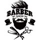 thumbnail image 1 of Adhesivo de pared para barbería, diseño de peluquería en blanco y negro, vinilo decorativo para pared, papel pintado, pegatinas artísticas, 1 of 8