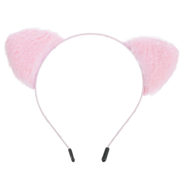 Bonita diadema con orejas de gato para lavarse la cara, diadema para el cuidado de la piel, diadema con orejas de gato, diadema facial para mujer, diadema de spa para lavarse la cara