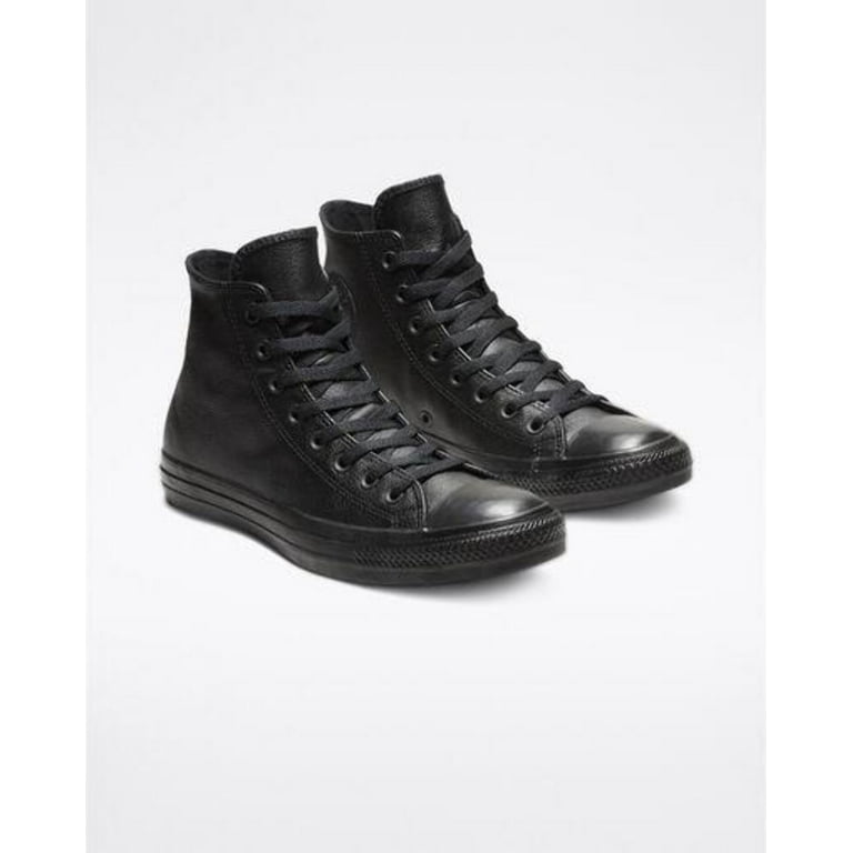 Converse Chuck Taylor All Star Leather High Top Black Mono 135251C