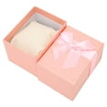 thumbnail image 4 of Watch Gift Box, Compact Watch Storage Case Luxury Watch Case Bowknot  For Travel Black,Orange,Pink, 4 of 8