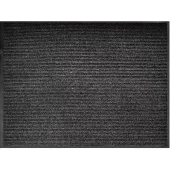 Raven Collection Ribbed Door Mat - Athena, 36" x 48"