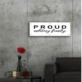 thumbnail image 5 of Epic Art 'Proud Military Family' by Cindy Jacobs, Acrylic Glass Wall Art, 36"x12", 5 of 8