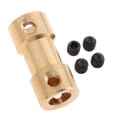 thumbnail image 3 of Último diseño de conector de motor de acoplamiento rígido de copa de eje flexible de latón de 4 mm a 4 mm, juego de 2 2 piezas, 3 of 8