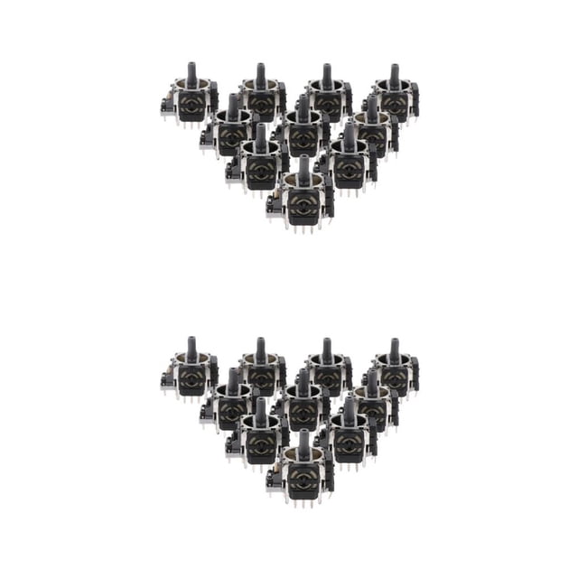 Methold L R Analog Joystick Control 3D Replacement Part Rocker for PS3 2piezas Tipo 2 10 piezas