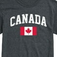 thumbnail image 3 of Instant Message - Canada Flag - Men's Short Sleeve Graphic T-Shirt, 3 of 6