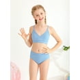 thumbnail image 5 of Esho Blue Sleeveless Polyester Swimsuit Sets (Girl's), 5 of 8