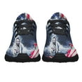 thumbnail image 5 of American flag Jesus Cool Jesus Shoes Sneakers Black Size 4.5, 5 of 7