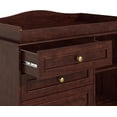 thumbnail image 4 of ChVans Changing Table Dresser, Baby Classic Nursery Dresser with 5 Drawers & Open Storage Shelves, Convertible Nursery Dresser Chest of Drawers, 4 of 9