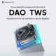 thumbnail image 2 of Auriculares inalámbricos para juegos RedMagic DAO TWS Bluetooth 5.3 con cancelación activa de ruido, 2 of 12