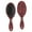 Red Christmas Snow, variant on Red Christmas Snowflake Pattern Hair Brush,Girls Detangling Hair Brush,Glide Through Tangles with Ease for Wet & Dry Hair,8.8"X2.8"
