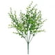 thumbnail image 1 of 6 piezas de flores artificiales de plástico falso de simulación de plantas de hierba de follaje para decoración de fiesta de oficina en casa, 1 of 7