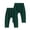 Army Green, variant on Girls Boys Sweatpants Baggy 2 Pack Wide Leg Elastic Waist Sweat Pants Playing School Dance Pants with Pockets Yellow