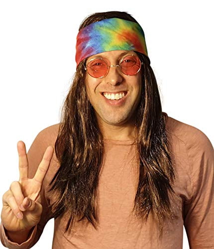 tie dye wig