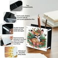 thumbnail image 5 of 5D DIY Diamond Painting Pencil Holder Kit Christmas Reindeer Theme Special Shape Design Artistic Home Decor and Gift Selection, 5 of 7