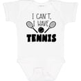 thumbnail image 3 of Inktastic I Can't, I Have Tennis Boys or Girls Baby Bodysuit, 3 of 5
