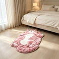 thumbnail image 4 of Danhjin Adorable Fun Cats-Shaped Area Rug Stylish Unique Home Decor Carpet Handmade & Premium for Living Rooms Cartoon Bedrooms Children Room Bedsie Floor Mat Door Mat Soft Plush, 15.7in*23.6in, 4 of 6