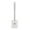 White, variant on Silicone Toilet Brush with Toilet Brush Holder Creative Cleaning Brush Set